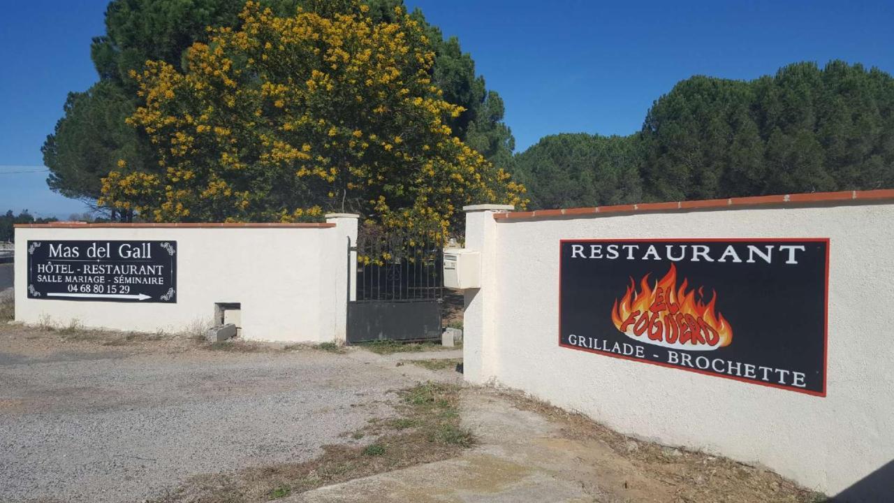 Hotel Restaurant Mas Del Gall Castelnou Buitenkant foto