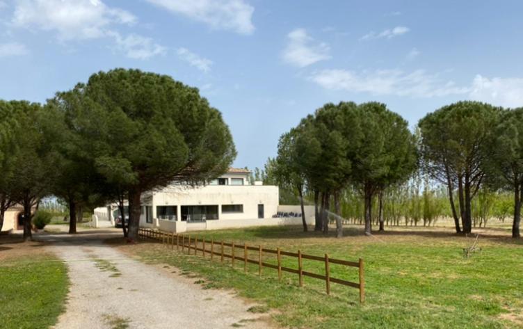 Hotel Restaurant Mas Del Gall Castelnou Buitenkant foto