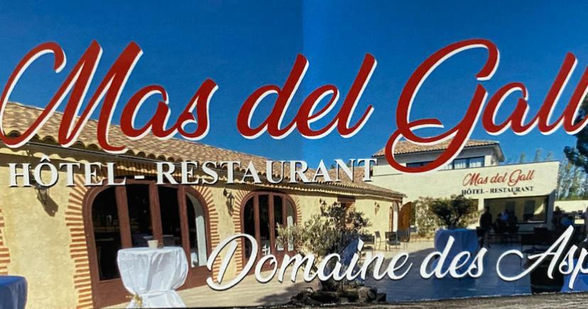 Hotel Restaurant Mas Del Gall Castelnou Buitenkant foto